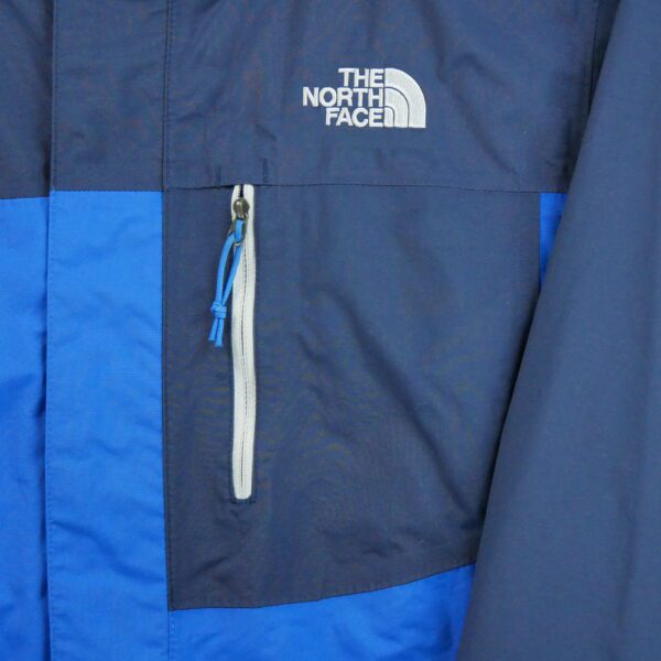 Parka homme manches longues bleu The North Face Col Montant QWE1360