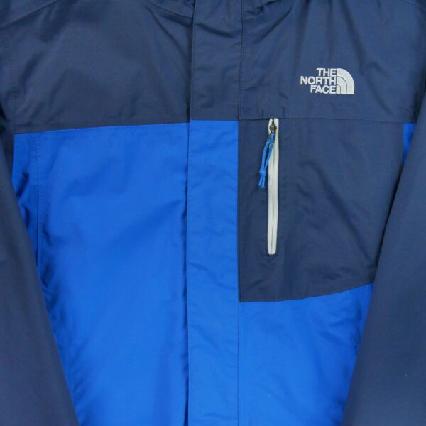 Parka homme manches longues bleu The North Face Col Montant QWE1360