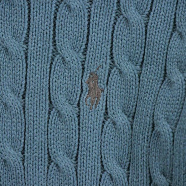 Pull femme manches longues gris Polo Ralph Lauren Col Rond QWE0228