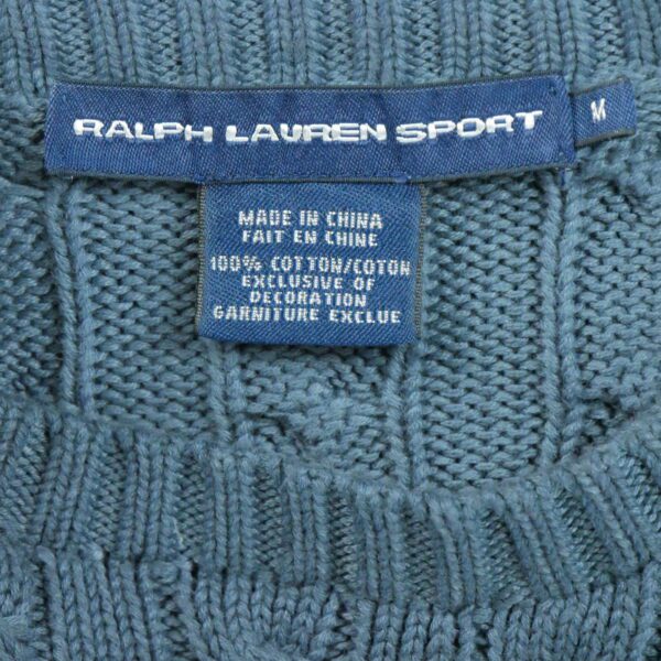 Pull femme manches longues gris Polo Ralph Lauren Col Rond QWE0228