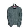 Pull femme manches longues gris Tommy Hilfiger Col Rond QWE0474