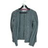 Pull femme manches longues gris Tommy Hilfiger Col Rond QWE0474