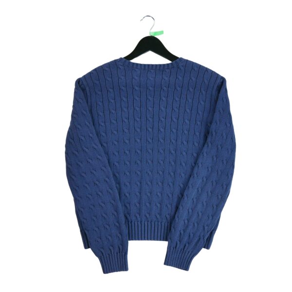 Pull femme manches longues marine Polo Ralph Lauren Col Rond QWE0074