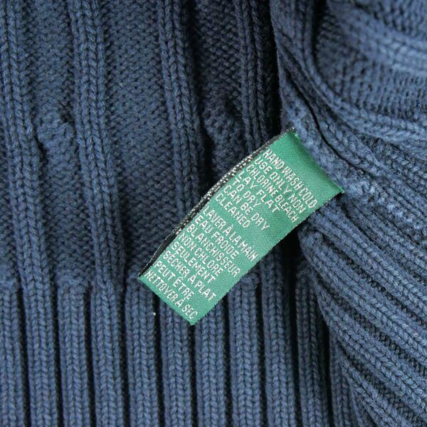 Pull femme manches longues marine Polo Ralph Lauren Col Rond QWE0322