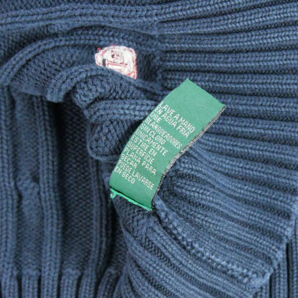 Pull femme manches longues marine Polo Ralph Lauren Col Rond QWE0322