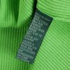 Pull femme sans manches vert fluo Polo Ralph Lauren Col V QWE1170