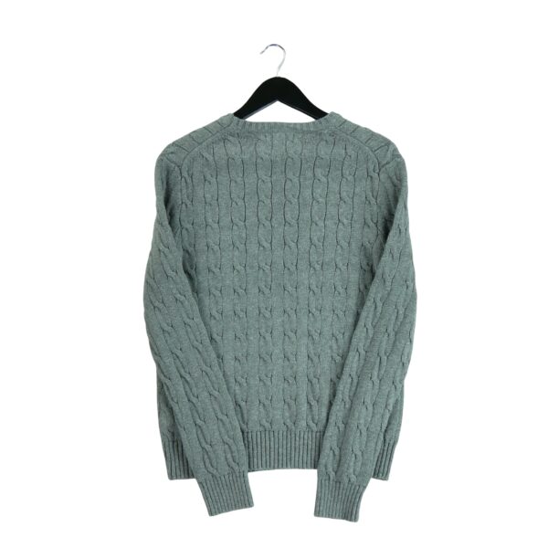 Pull homme manches longues gris Polo Ralph Lauren Col Rond QWE3320