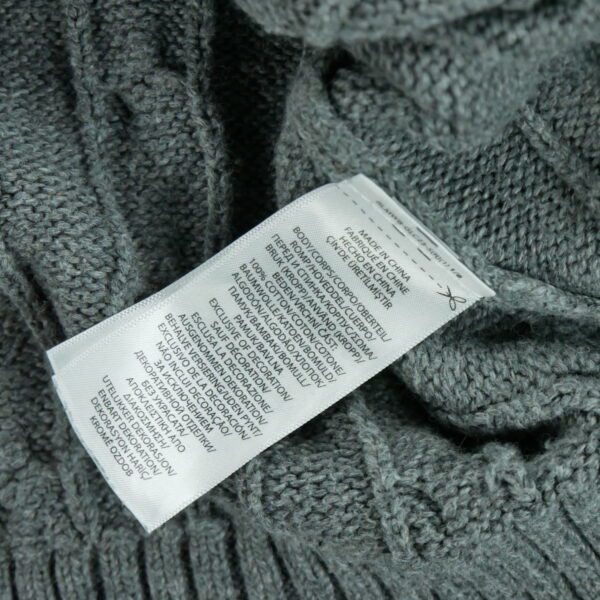 Pull homme manches longues gris Polo Ralph Lauren Col Rond QWE3320