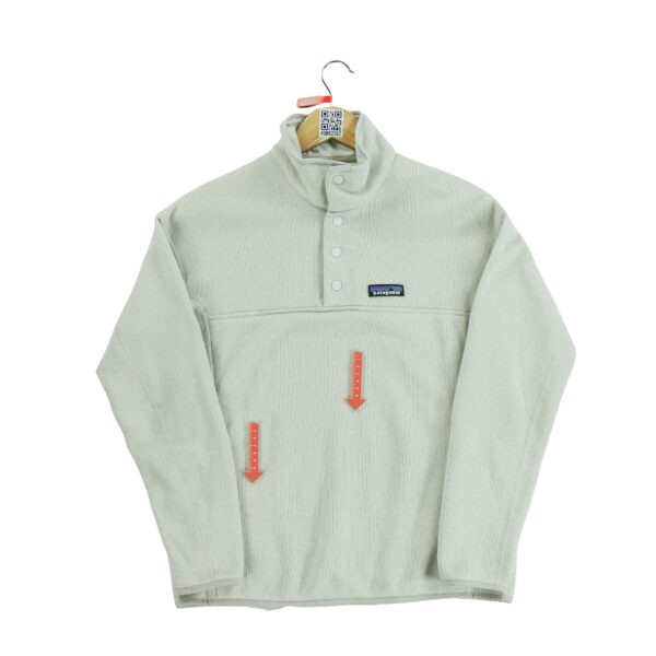 Pull polaires femme manches longues beige Patagonia Col Montant QWE2287