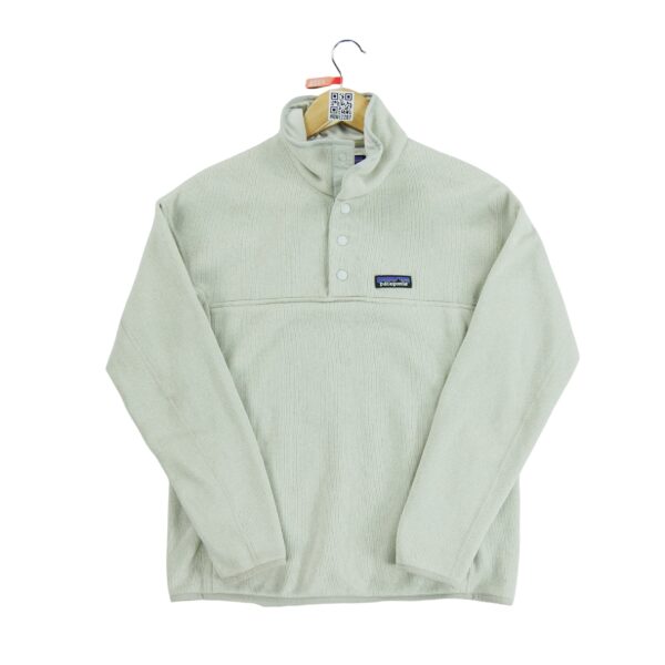 Pull polaires femme manches longues beige Patagonia Col Montant QWE2287