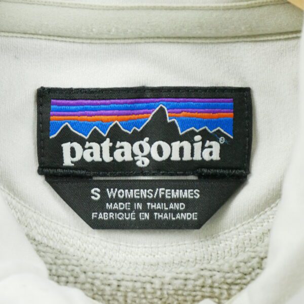 Pull polaires femme manches longues beige Patagonia Col Montant QWE2287