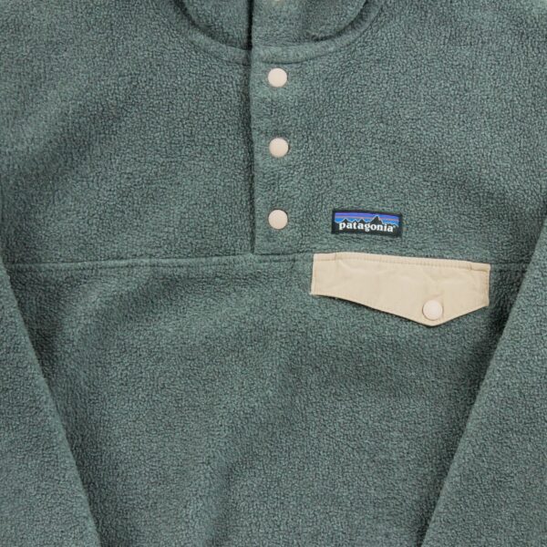 Pull polaires femme manches longues gris Patagonia Col Montant QWE3363