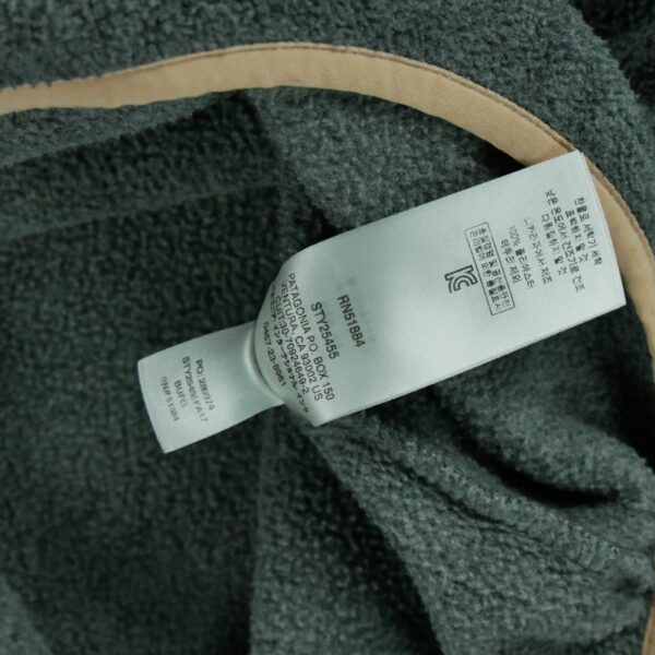 Pull polaires femme manches longues gris Patagonia Col Montant QWE3363