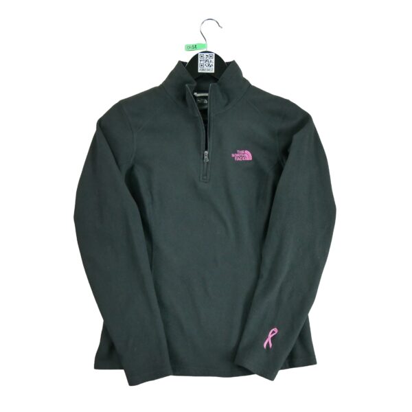 Pull polaires femme manches longues noir The North Face Col Montant QWE0432