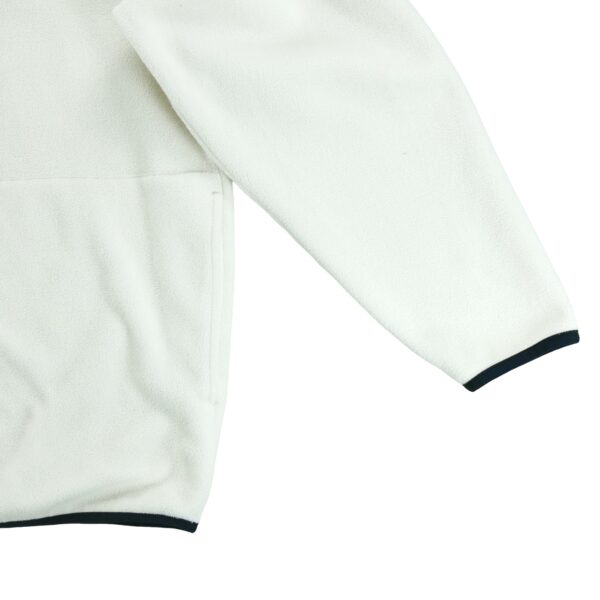 Pull polaires homme manches longues blanc Nautica Col Montant QWE0437