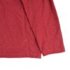 Pull polaires homme manches longues rouge The North Face Col Montant QWE3834
