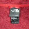 Pull polaires homme manches longues rouge The North Face Col Montant QWE3834