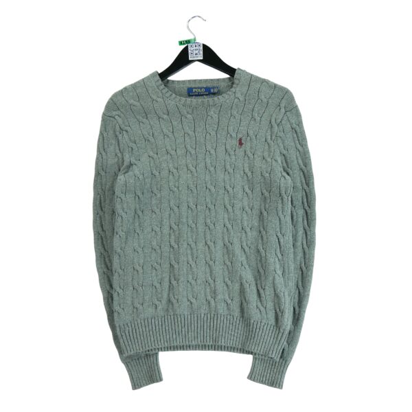 Sweat a capuche homme manches longues gris Polo Ralph Lauren Col Rond QWE0239