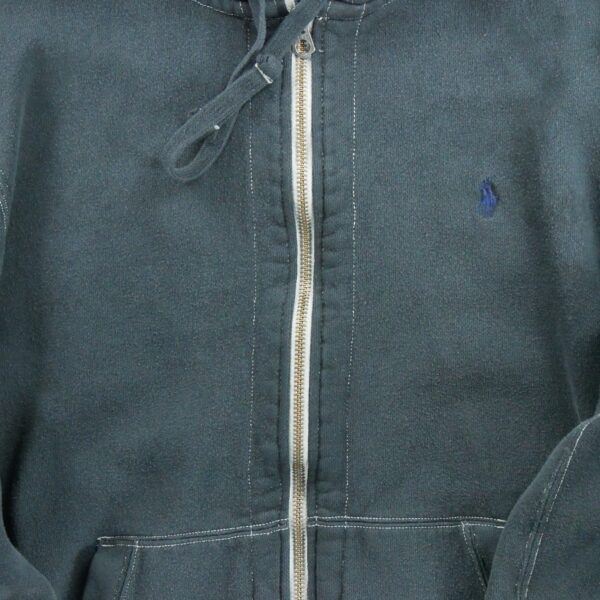 Sweat a capuche homme manches longues gris Polo Ralph Lauren Col Rond QWE2122