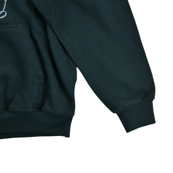 Sweat a capuche homme manches longues noir Vintage Motif imprime Col Rond QWE3221