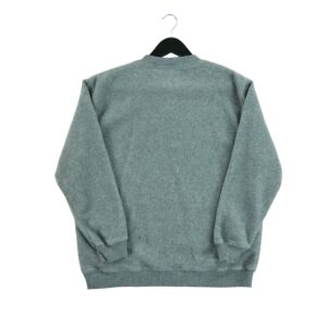Sweat femme manches longues gris Vintage Col Rond QWE3196