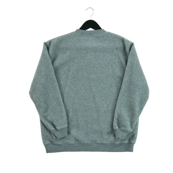 Sweat femme manches longues gris Vintage Col Rond QWE3196