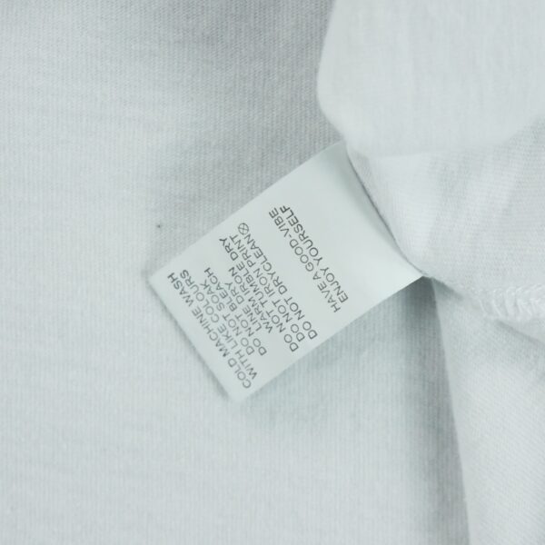 T shirt manches courtes homme blanc Stussy Motif imprime Col Rond QWE3176