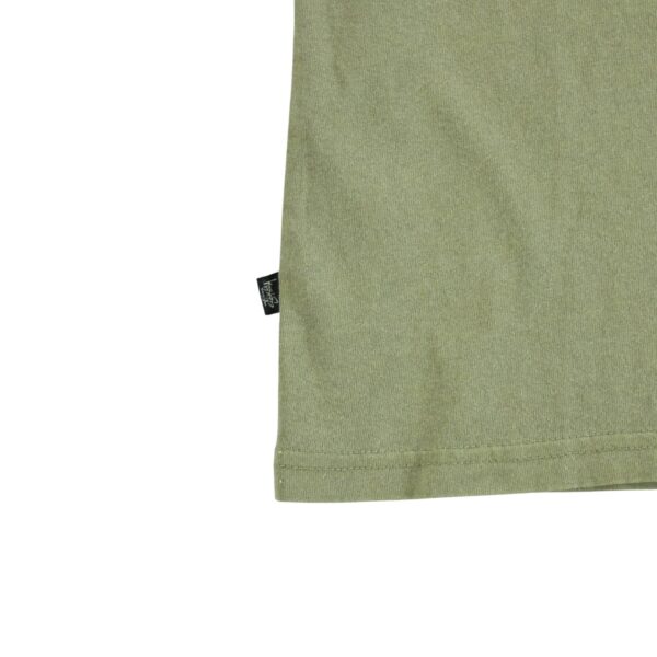 T shirt manches courtes homme kaki Stussy Motif imprime Col Rond QWE3516