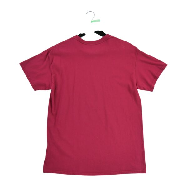 T shirt manches courtes homme rouge NCAA Motif imprime Col Rond Equipe Indiana QWE0027
