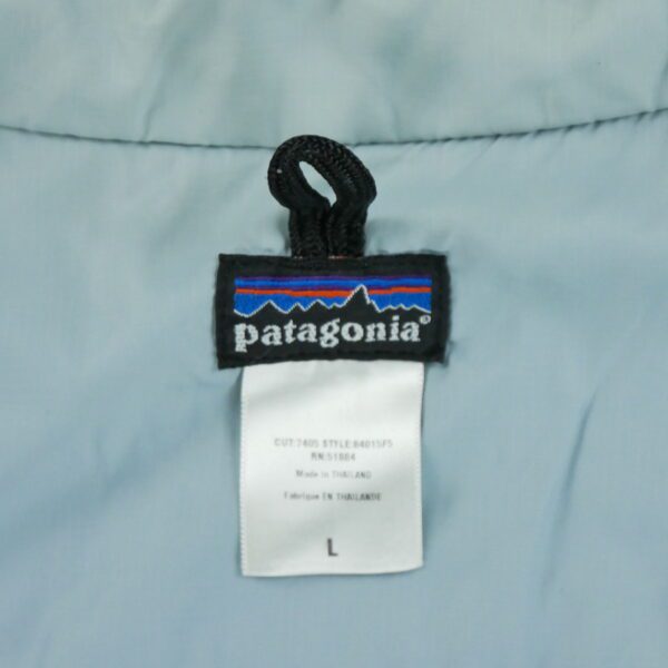 Veste legeres homme sans manches bleu Patagonia Col Montant QWE2022