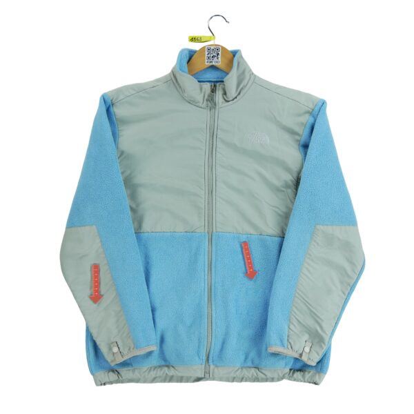 Veste polaires enfant manches longues bleu The North Face Col Montant QWE1363
