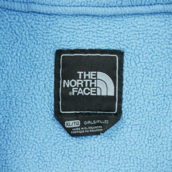 Veste polaires enfant manches longues bleu The North Face Col Montant QWE1363