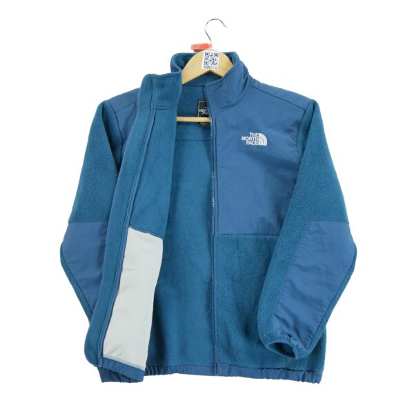 Veste polaires enfant manches longues bleu The North Face Col Montant QWE2210