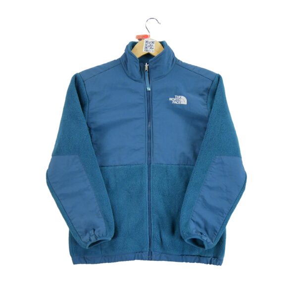 Veste polaires enfant manches longues bleu The North Face Col Montant QWE2210