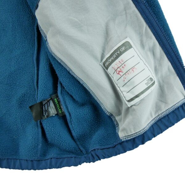 Veste polaires enfant manches longues bleu The North Face Col Montant QWE2210
