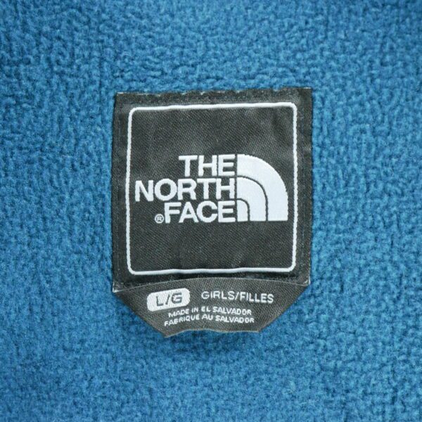 Veste polaires enfant manches longues bleu The North Face Col Montant QWE2210