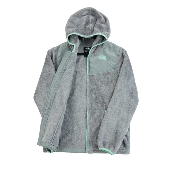 Veste polaires enfant manches longues gris The North Face Col Montant QWE3195