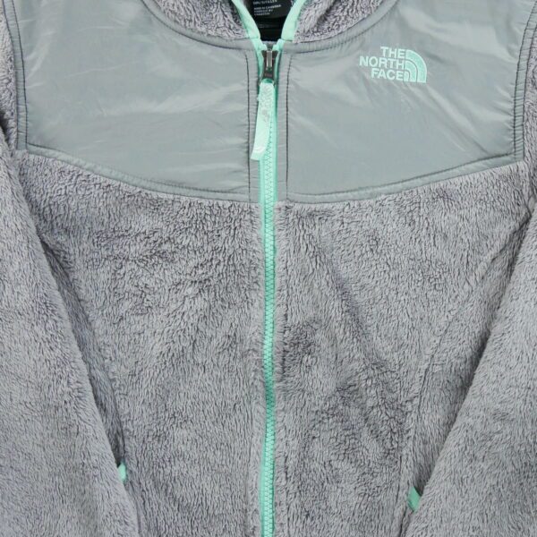Veste polaires enfant manches longues gris The North Face Col Montant QWE3195