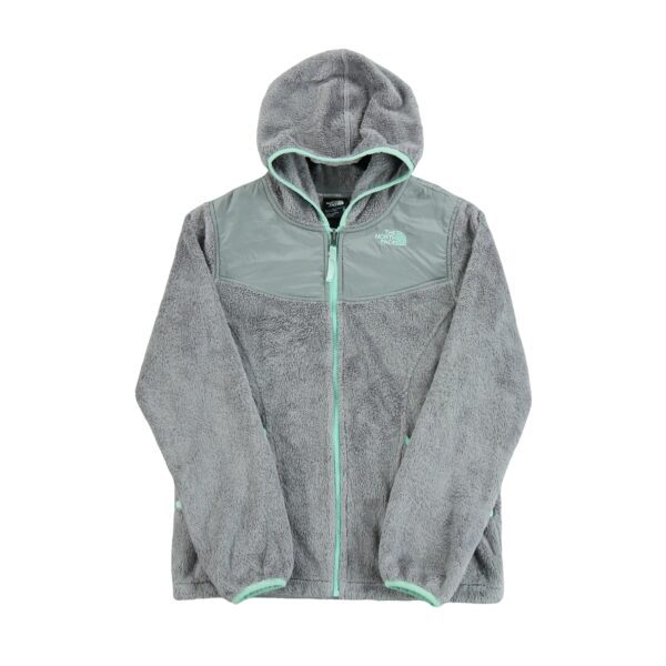 Veste polaires enfant manches longues gris The North Face Col Montant QWE3195