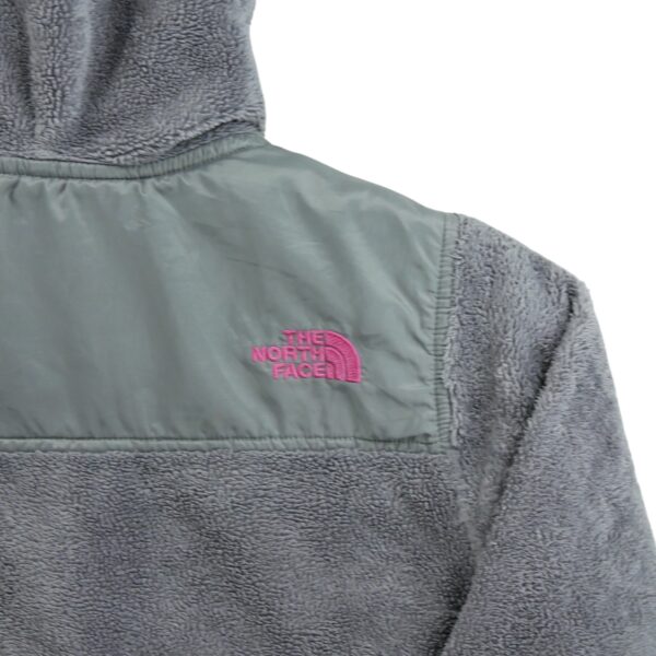 Veste polaires enfant manches longues gris The North Face Col Rond QWE1389