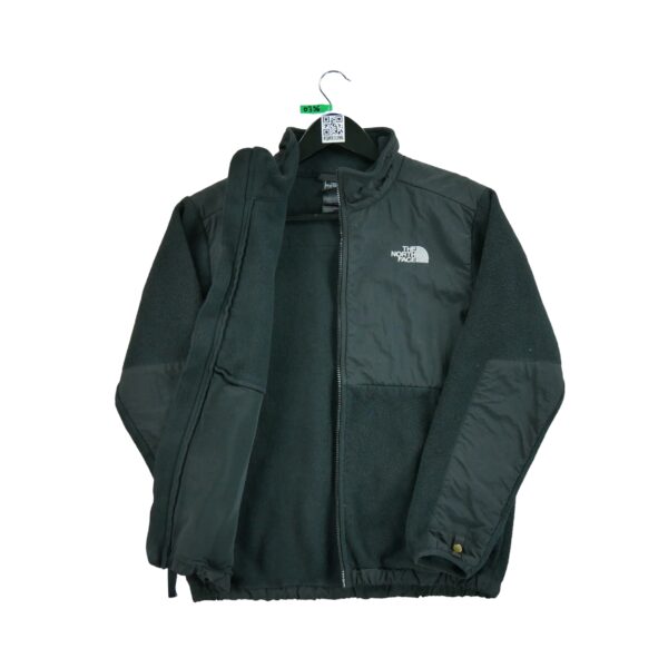 Veste polaires enfant manches longues noir The North Face Col Montant QWE0396