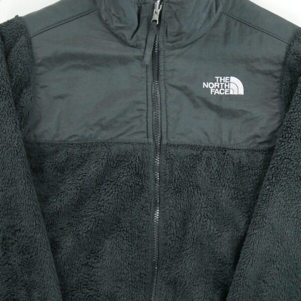 Veste polaires enfant manches longues noir The North Face Col Montant QWE3210