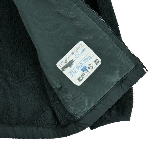 Veste polaires enfant manches longues noir The North Face Col Montant QWE3210