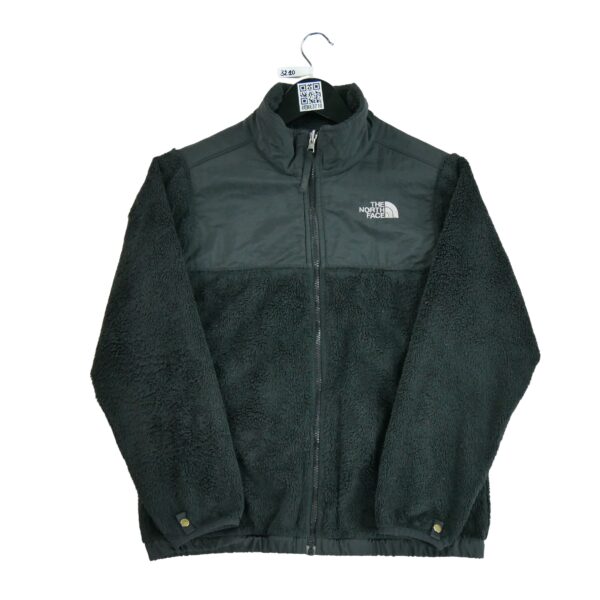 Veste polaires enfant manches longues noir The North Face Col Montant QWE3210