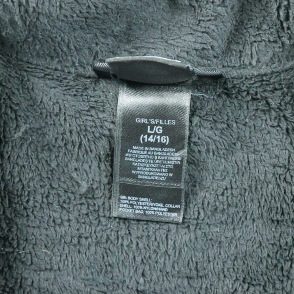 Veste polaires enfant manches longues noir The North Face Col Montant QWE3210