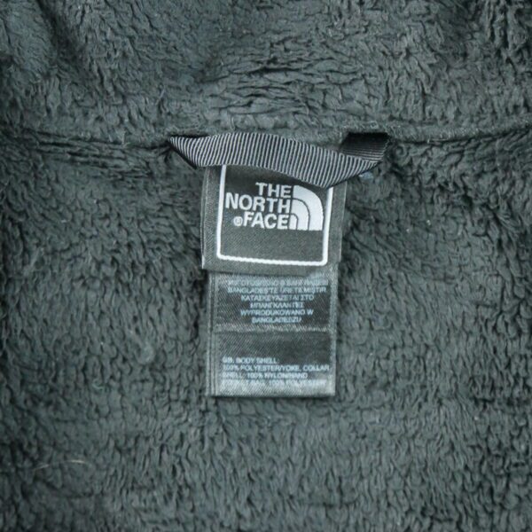 Veste polaires enfant manches longues noir The North Face Col Montant QWE3210