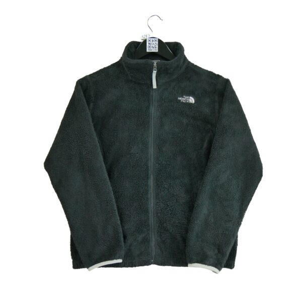 Veste polaires enfant manches longues noir The North Face Col Montant QWE3283