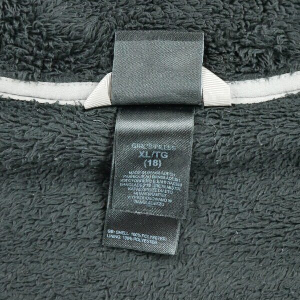 Veste polaires enfant manches longues noir The North Face Col Montant QWE3283