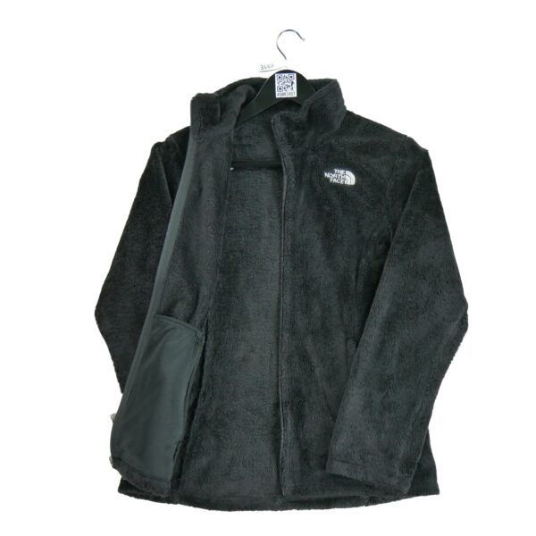 Veste polaires enfant manches longues noir The North Face Col Montant QWE3457