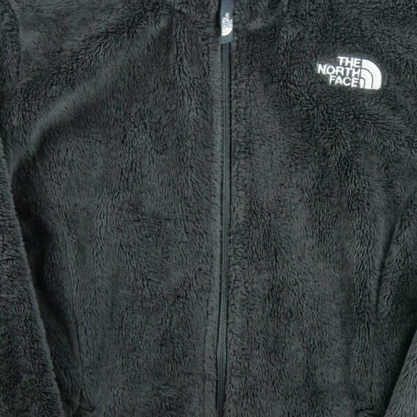 Veste polaires enfant manches longues noir The North Face Col Montant QWE3457